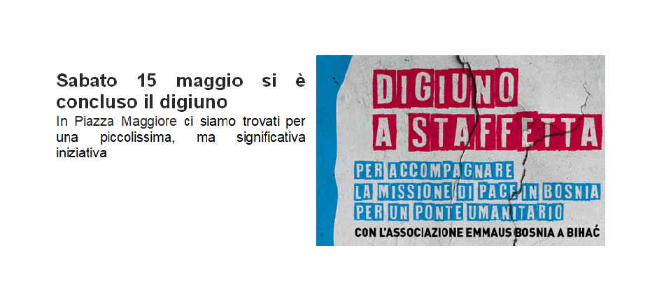 DIGIUNO&nbsp; A&nbsp; STAFFETTA&nbsp; PER&nbsp; LA&nbsp; ROTTA&nbsp; BALCANICA