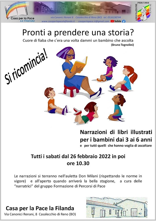 PRONTI A PRENDERE UNA STORIA?