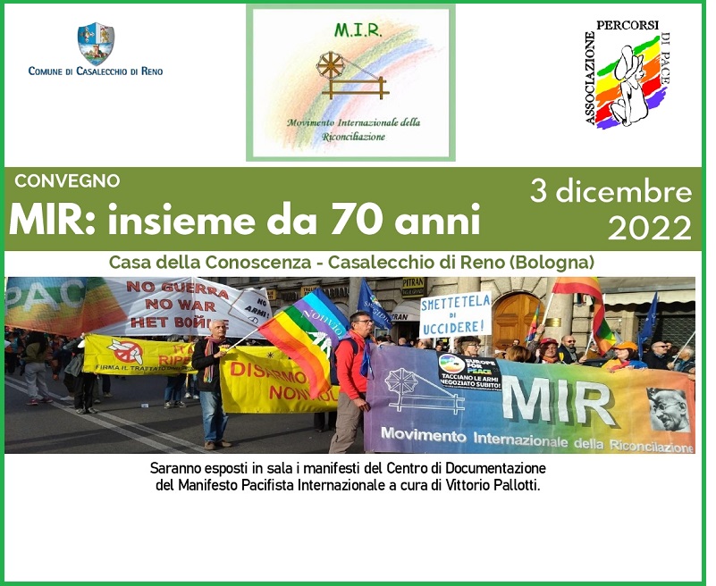 CONVEGNO MOVIMENTO INTERNAZIONALE DELLA RICONCILIAZIONE