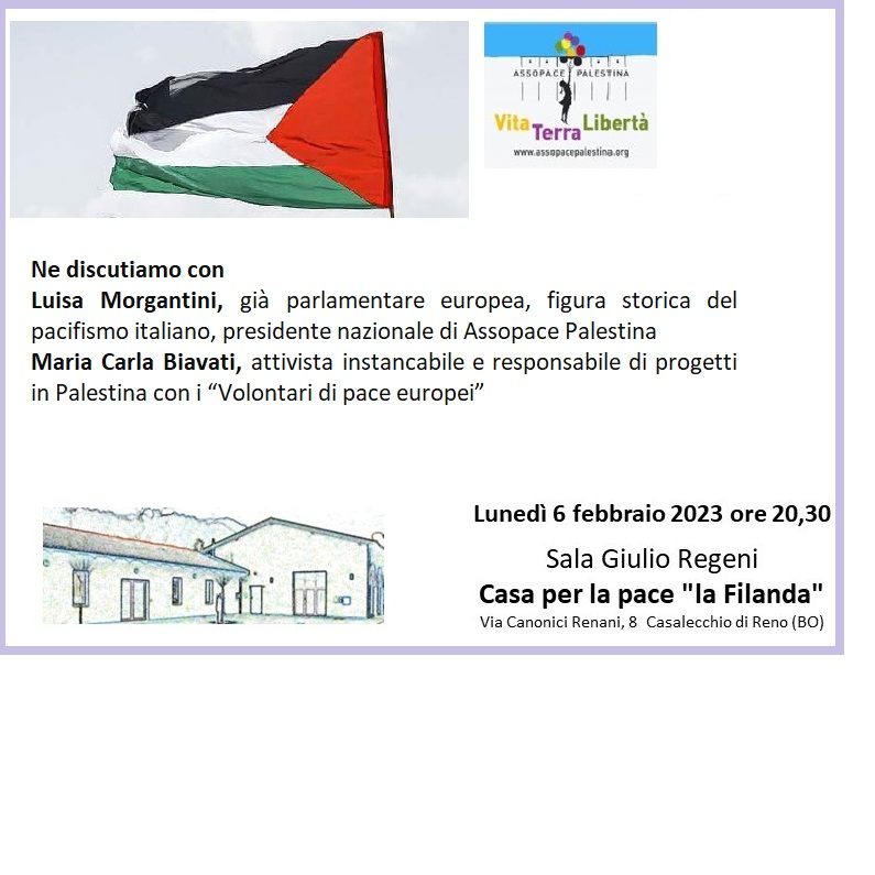 NOTIZIE DALLA PALESTINA&comma;  UNA TRAGEDIA DIMENTICA