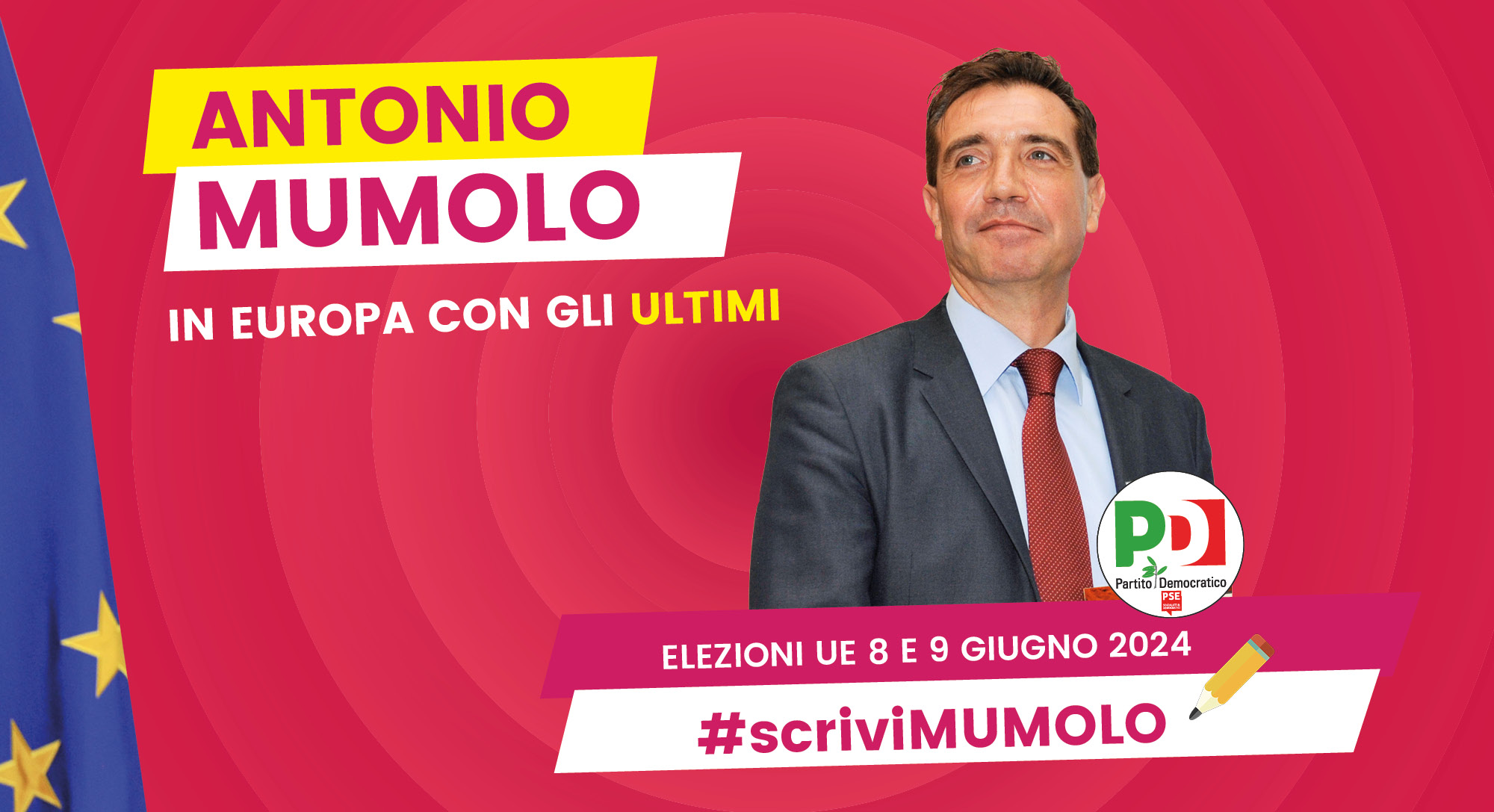 Antonio Mumolo presenta il suo programma alla Casa per la Pace