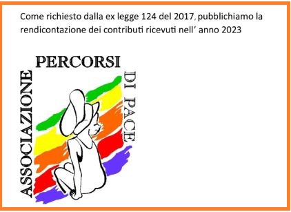 RENDICONTAZIONE 2023 EX LEGGE 124 DEL 2017