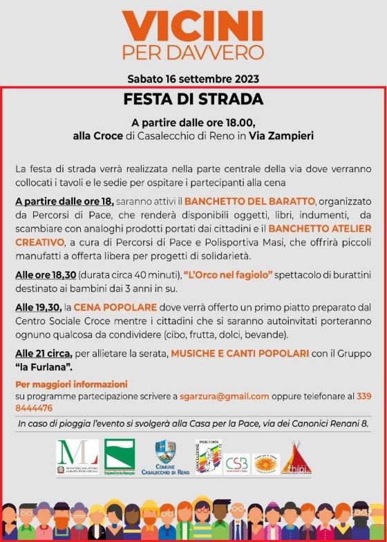 FESTA DI STRADA ALLA CROCE DI CASALECCHIO