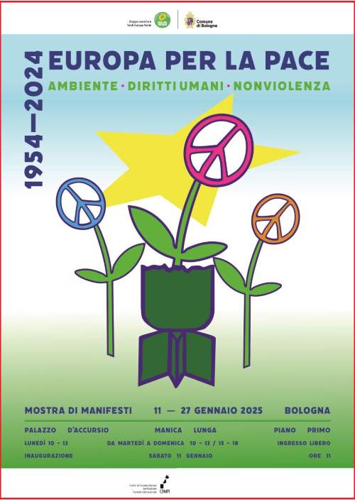 MOSTRA DI MANIFESTI "EUROPA PER LA PACE" 11 - 27 gennaio 2025