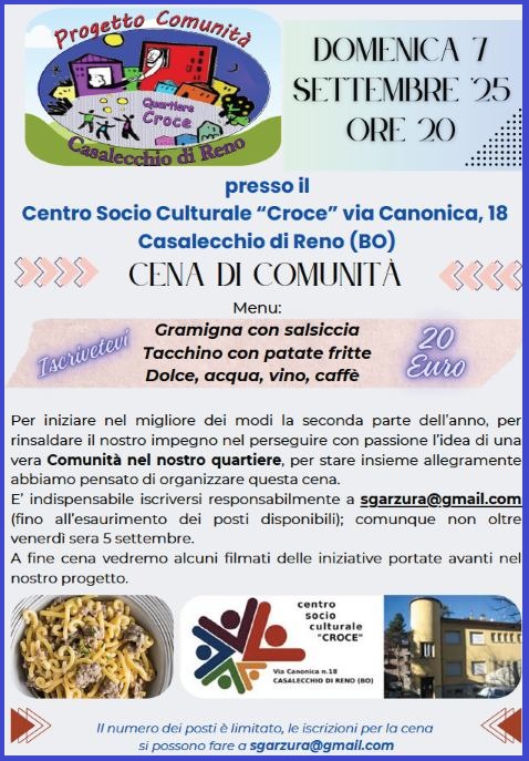 CENA DI COMUNITA'